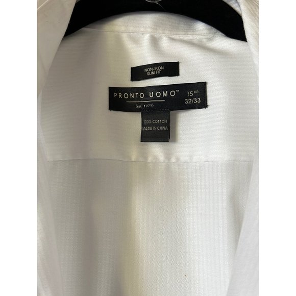 Mens Long Sleeve Dress Shirt. Size 15 1/2 32/33 - Picture 2 of 5